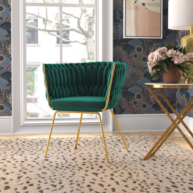 Willa Arlo Interiors Dietrich Velvet Side Chair Reviews Wayfair